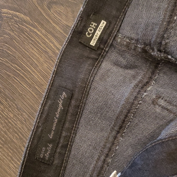 COH waxed Ava straight leg jeans 25 - Picture 4 of 5